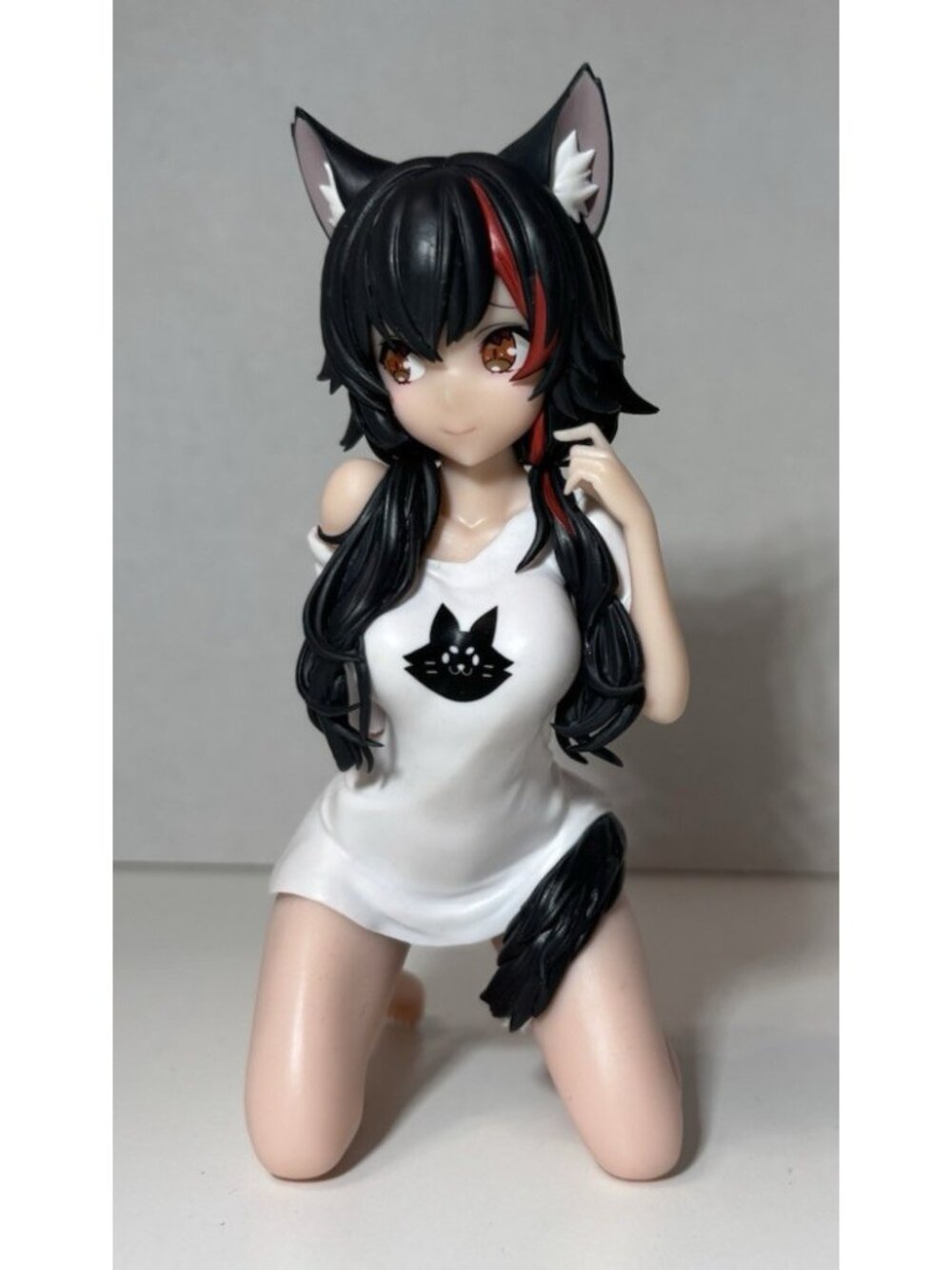 Hololive OOKAMI MIO Vtuber IF Relax Time 13cm Figure Cute Japan BANPRESTO Anime